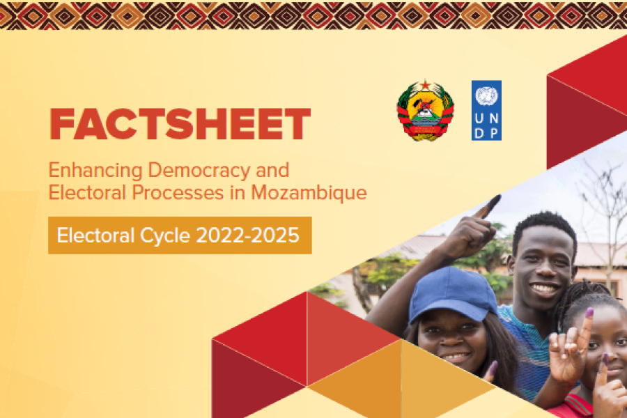 Factsheet Reforçando a Democracia e Processos Eleitorais em Moçambique